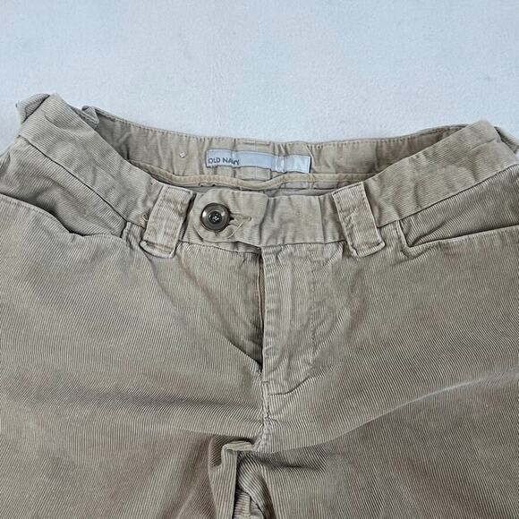 Old Navy Women's Size 8 Mid Rise Corduroy Pants Tan Brown Cotton Blend Y2K - Picture 3 of 13